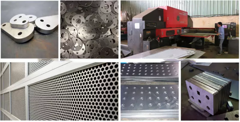 Gia công CNC đột dập kim loại tấm