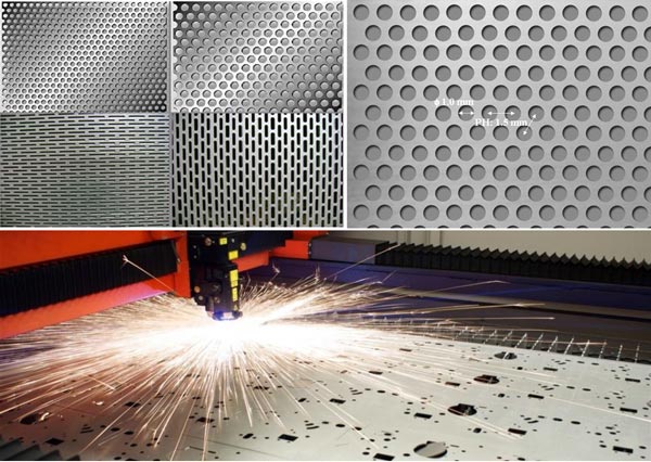 Gia công đột dập tạo lỗ trên kim loại tấm